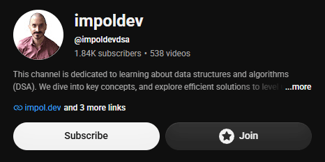 impoldev's YouTube channel